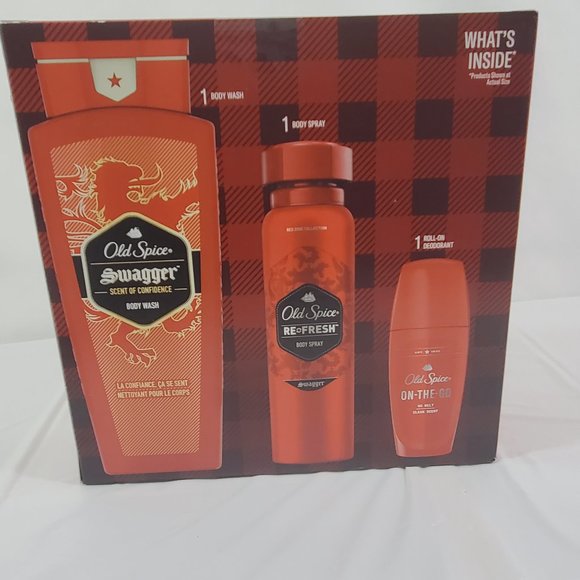Old Spice SWAGGER 3 Piece Body Care Wash Gift Set - Picture 5 of 8